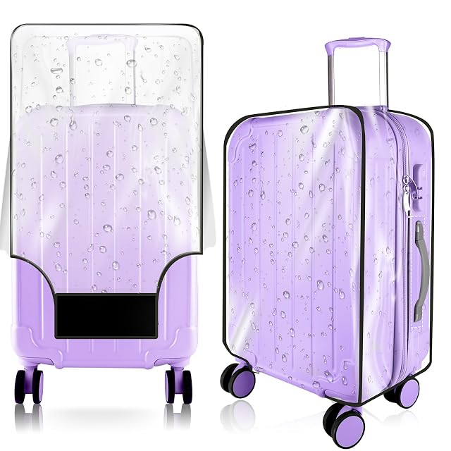 Funda de PVC transparente para maleta YCCOKJJ